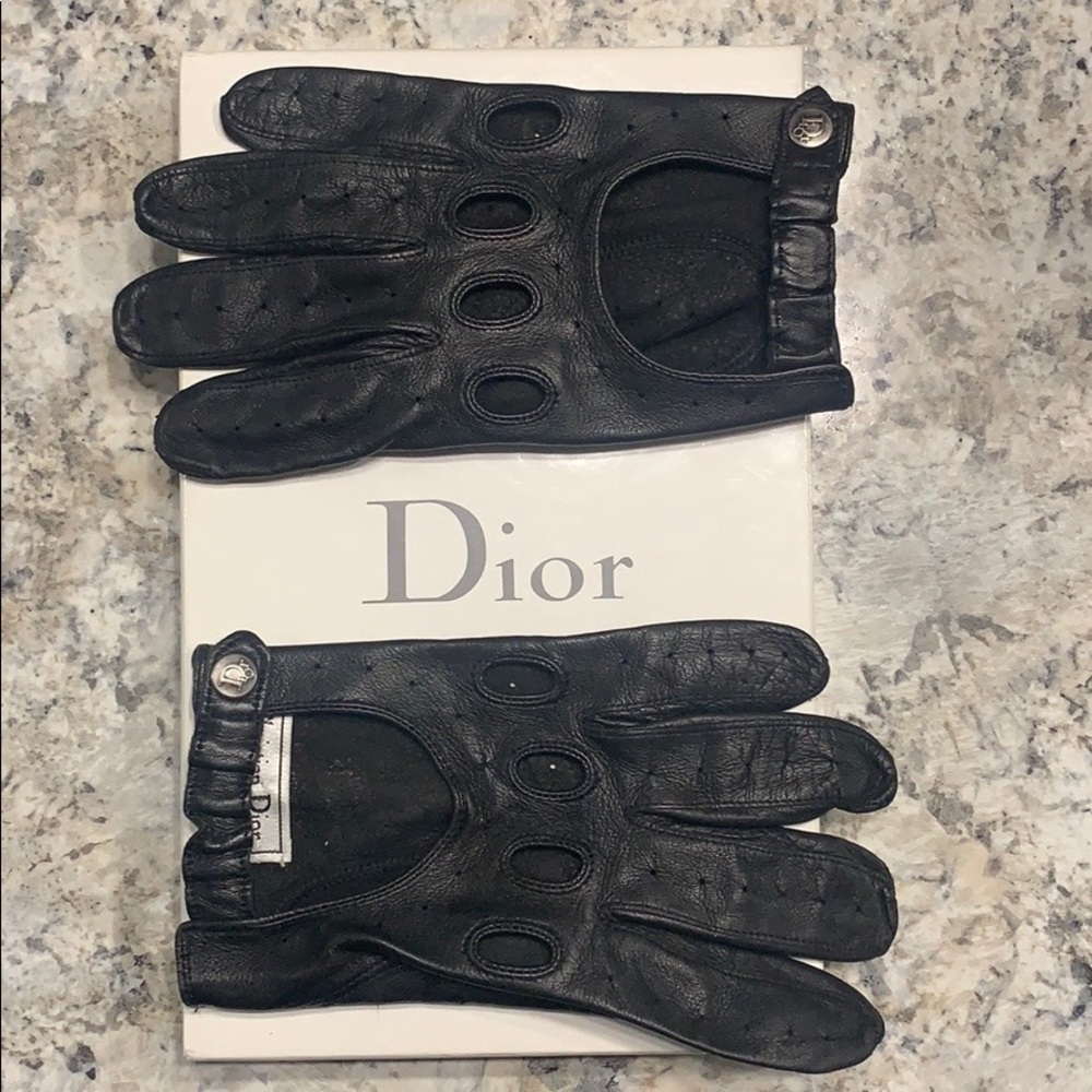 Christian Dior Leather Gloves